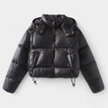 Casual Hooded Puffer Jacket-jackets > puffer jackets-Laventaire-Laventaire