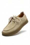 Casual Lace Up Shoes-footwear > casual shoes-Laventaire-Beige-38-Laventaire