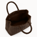 Casual Leather Tote Bag-bags > tote bags-Laventaire-Laventaire