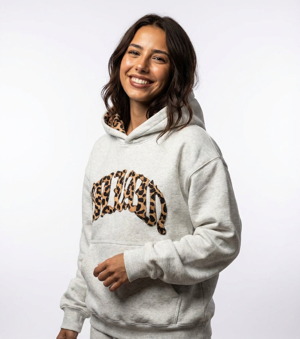 Casual Leopard Print Hoodie-hoodies > casual hoodie-Laventaire-Laventaire