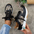 Casual Leopard Print Sneakers-footwear > sneakers-Laventaire-Laventaire