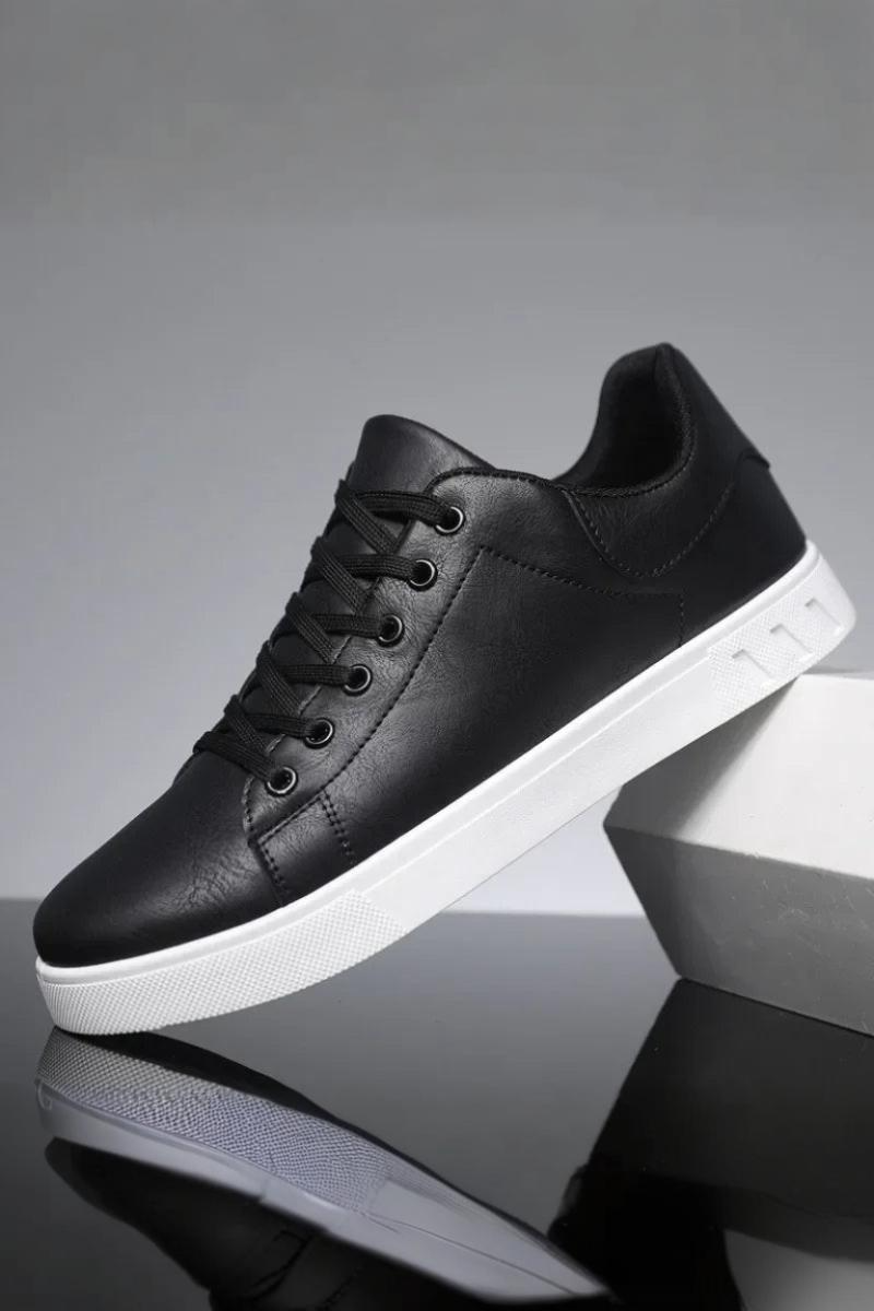 Casual Lightweight Sneakers-footwear > sneakers-Laventaire-Black-37-Laventaire