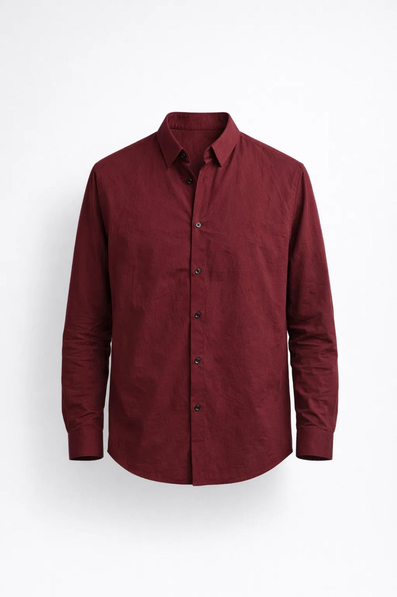 Casual Long Sleeve Shirt-shirts > long sleeve shirt > casual long sleeve shirt-Laventaire-Laventaire