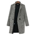 Casual Long Tailored Coat-coats > long coat-Laventaire-Laventaire