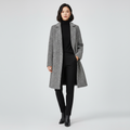 Casual Long Tailored Coat-coats > long coat-Laventaire-Laventaire