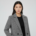 Casual Long Tailored Coat-coats > long coat-Laventaire-Laventaire