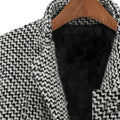 Casual Long Tailored Coat-coats > long coat-Laventaire-Laventaire