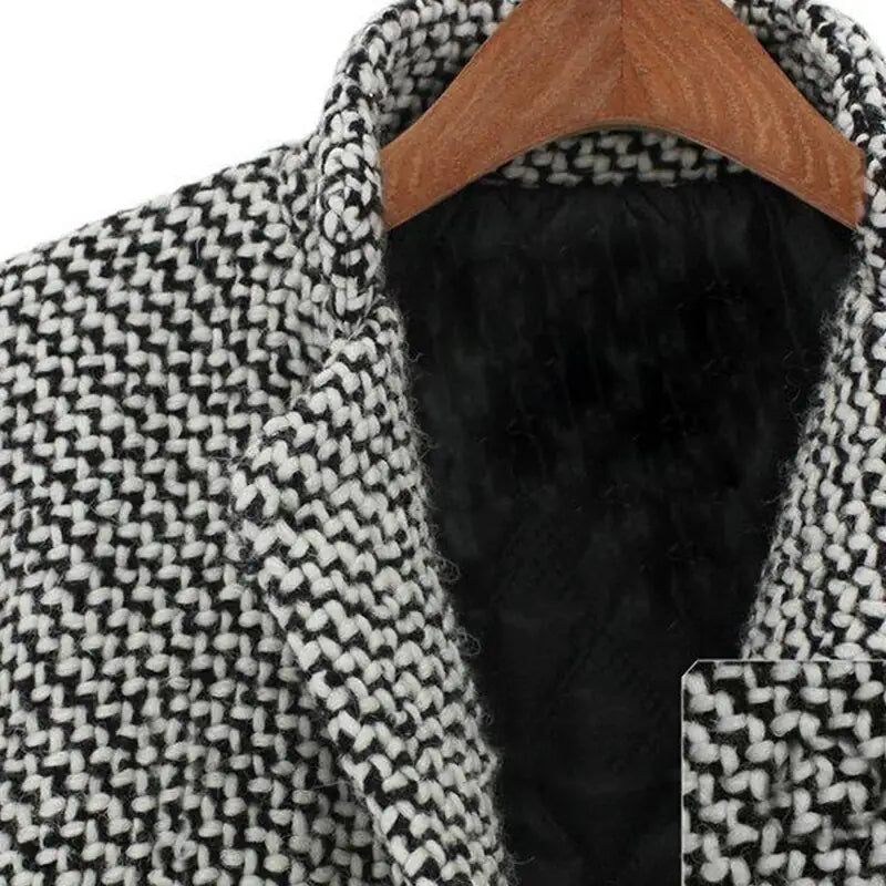 Casual Long Tailored Coat-coats > long coat-Laventaire-Laventaire