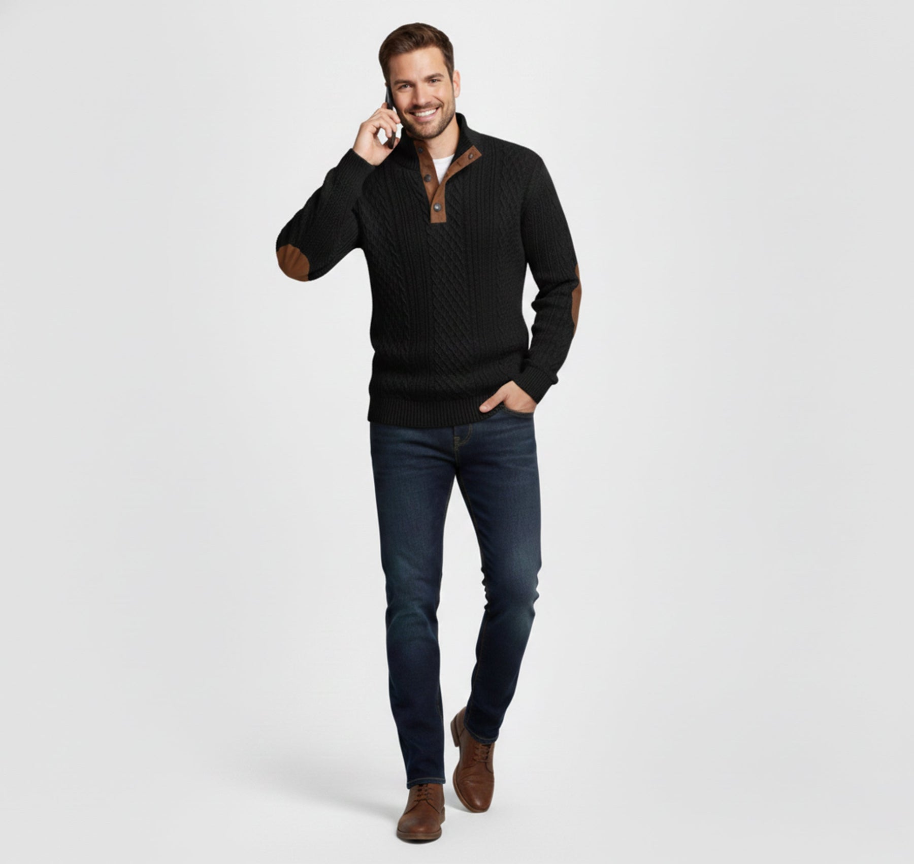 Casual Loose Fit Sweater-sweaters > loose fit sweater-Laventaire-Laventaire