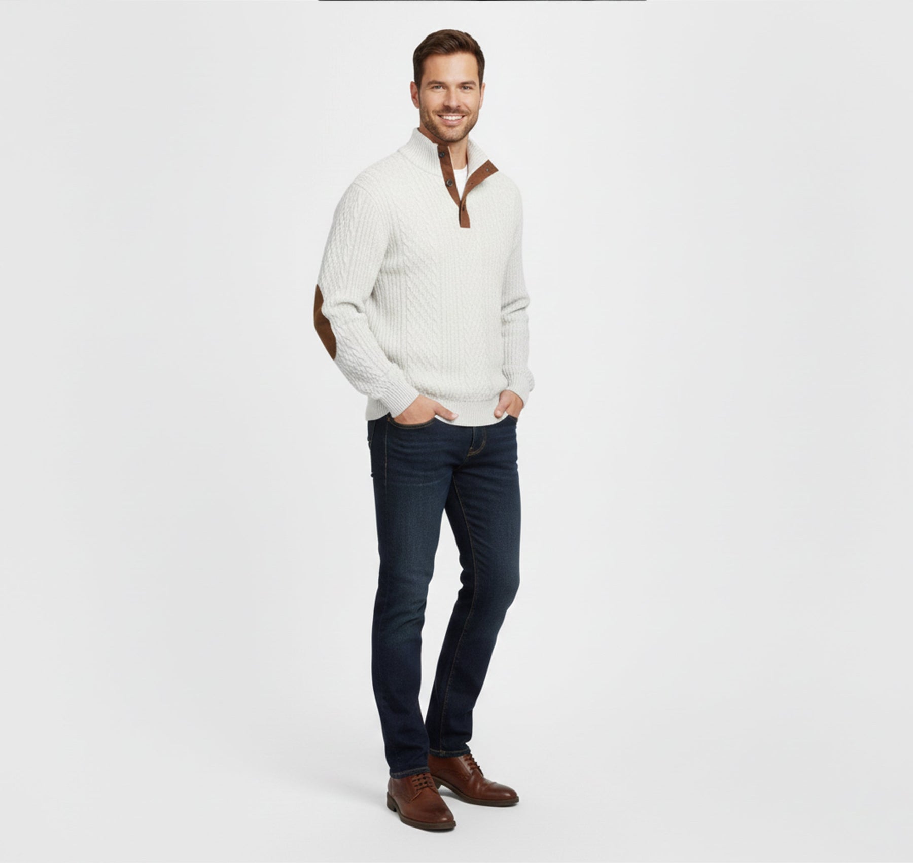 Casual Loose Fit Sweater-sweaters > loose fit sweater-Laventaire-Laventaire