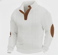 Casual Loose Fit Sweater-sweaters > loose fit sweater-Laventaire-White-S-Laventaire