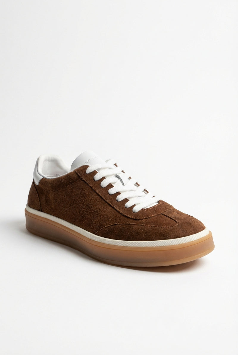 Casual Low Top Sneakers-footwear > sneakers > low top sneakers-Laventaire-Brown-38-Laventaire