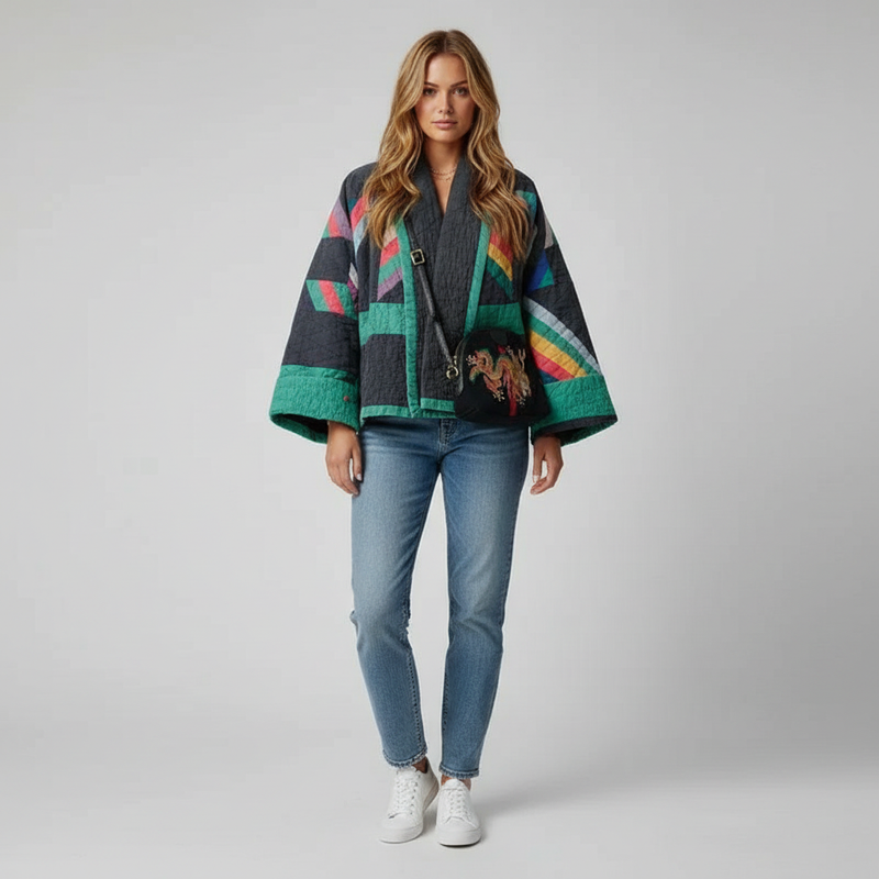 Casual Mid-Length Jacket-outerwear > jackets > casual jackets-Laventaire-Laventaire