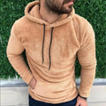 Casual Modern Fit Hoodie-hoodies > casual hoodie-Laventaire-Light Brown-S-Laventaire