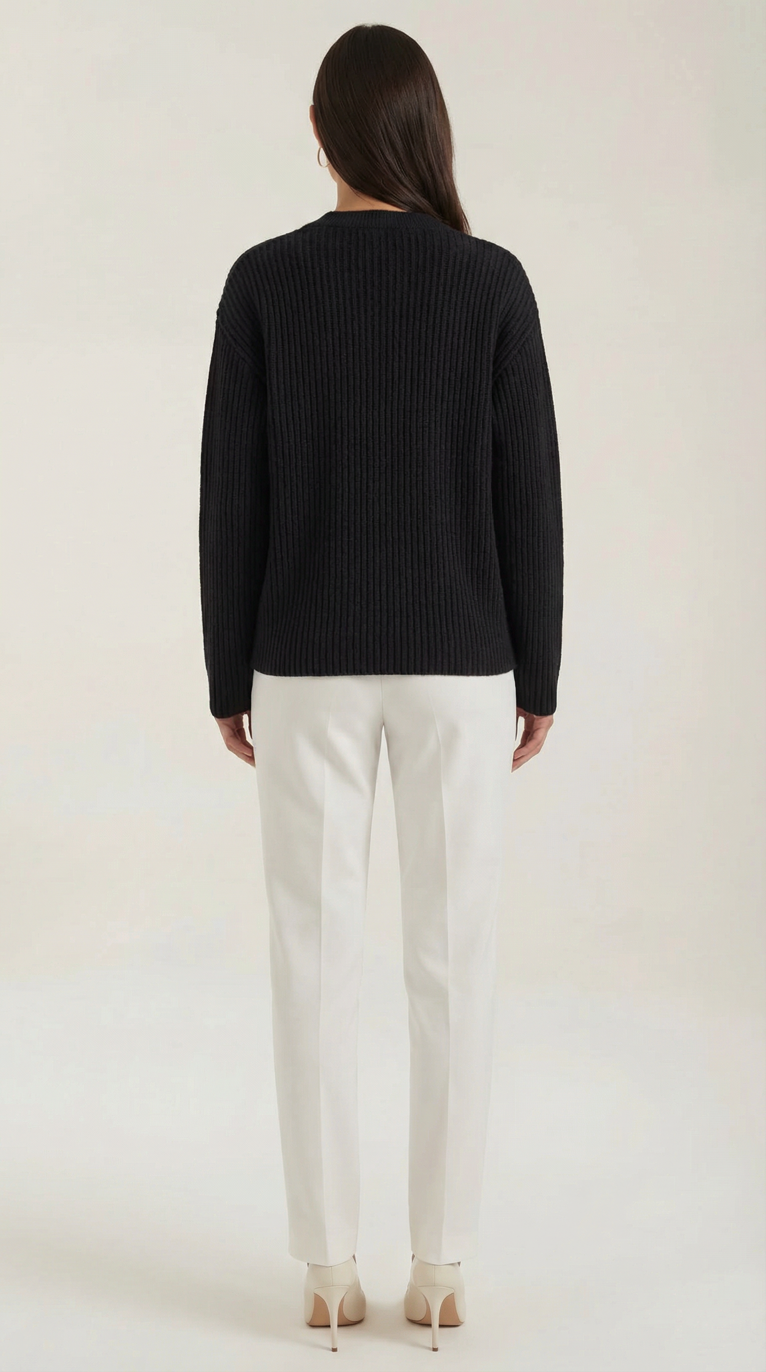 Casual Oversized Cardigan Sweater-sweaters > cardigans > oversized cardigan-Laventaire-Laventaire