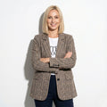 Casual Plaid Blazer Jacket-jackets > blazers-Laventaire-Laventaire