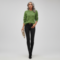 Casual Polka Dot Sweater-sweaters > relaxed fit sweater-Laventaire-Laventaire