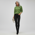 Casual Polka Dot Sweater-sweaters > relaxed fit sweater-Laventaire-Laventaire