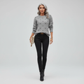 Casual Polka Dot Sweater-sweaters > relaxed fit sweater-Laventaire-Laventaire