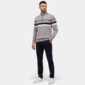 Casual Quarter Zip Sweater-sweaters > quarter zip sweater-Laventaire-Laventaire