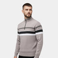 Casual Quarter Zip Sweater-sweaters > quarter zip sweater-Laventaire-Laventaire