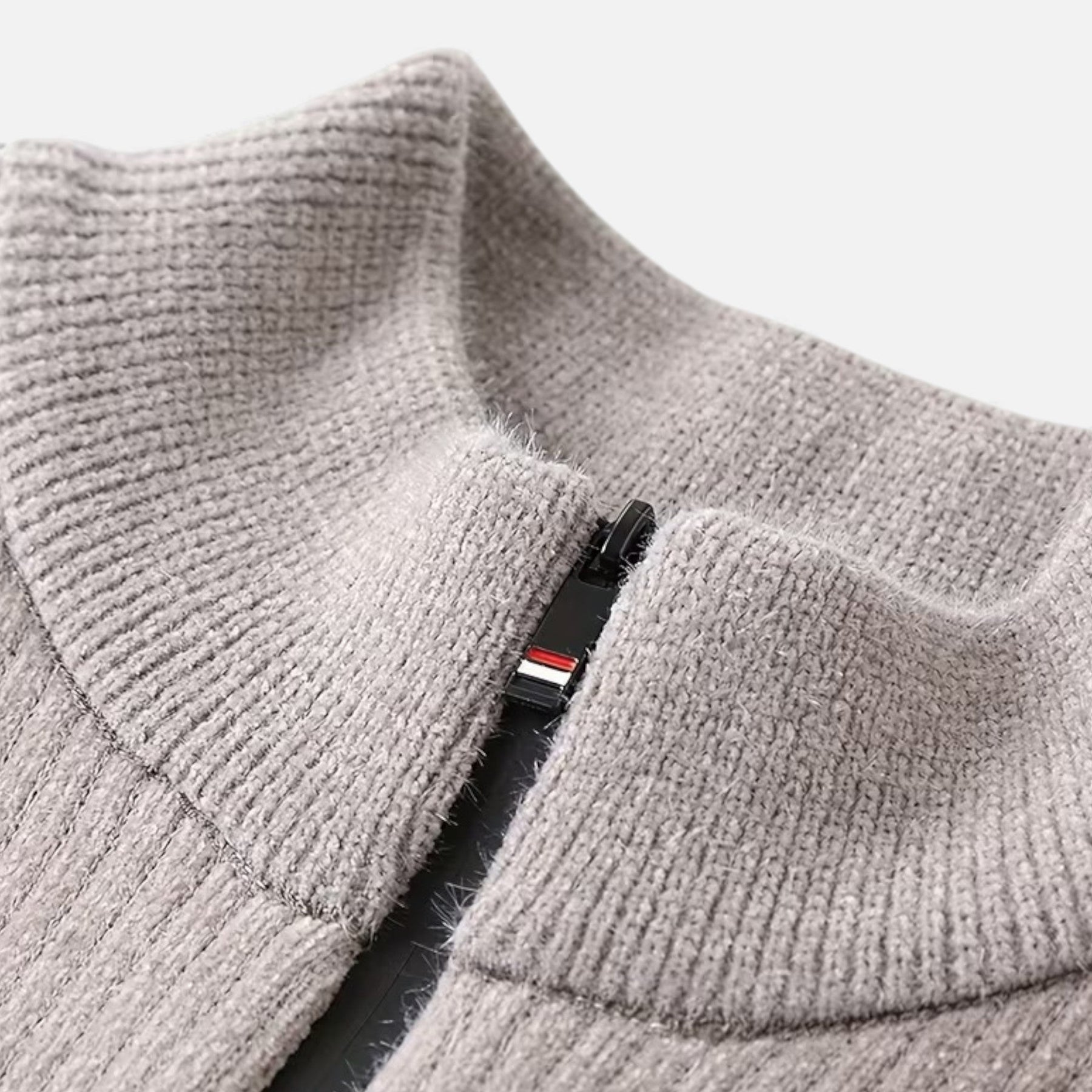 Casual Quarter Zip Sweater-sweaters > quarter zip sweater-Laventaire-Laventaire