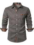 Casual Regular Fit Shirt-shirts > casual shirts-Laventaire-Laventaire