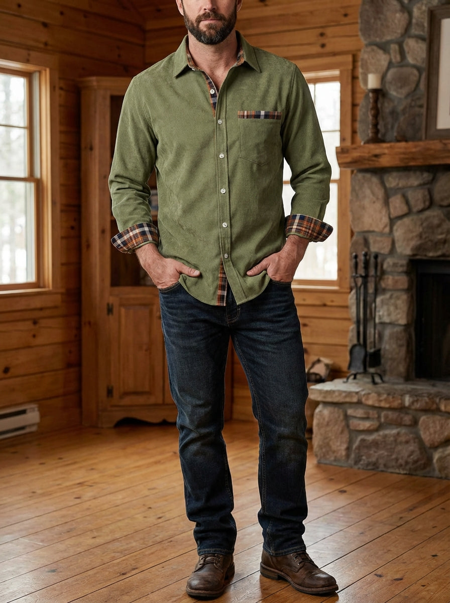 Casual Regular Fit Shirt-shirts > casual shirts-Laventaire-Laventaire