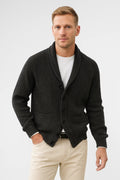Casual Shawl Collar Cardigan-cardigans > shawl collar cardigan-Laventaire-Laventaire
