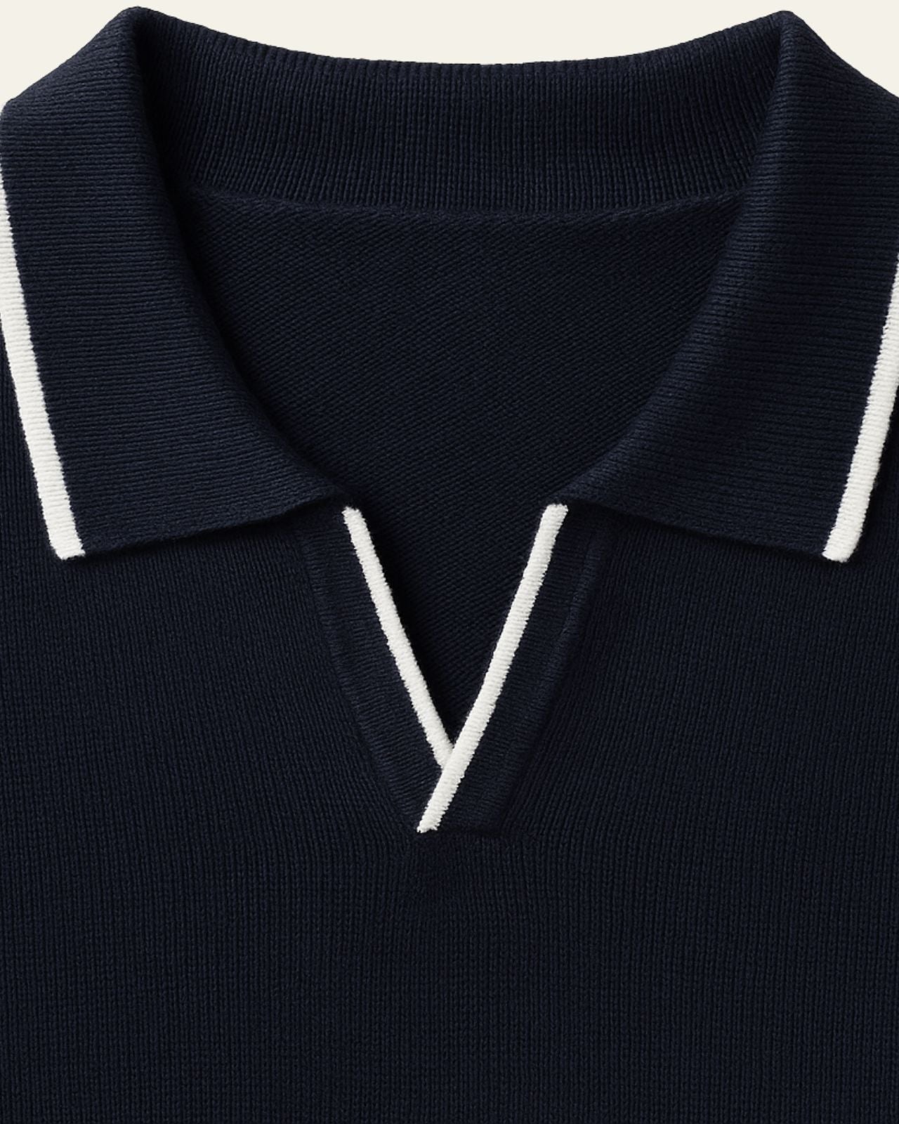 Casual Short Sleeve Polo Shirt-shirts > polo shirts-Laventaire-Laventaire