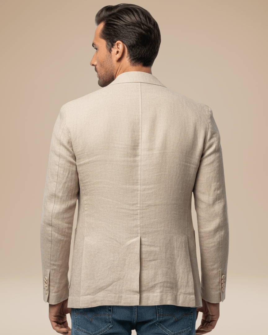 Casual Slim Fit Blazer-blazers > casual blazers-Laventaire-Laventaire