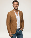 Casual Slim Fit Blazer-blazers > casual blazers-Laventaire-Laventaire