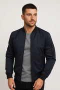 Casual Slim Fit Bomber Jacket-jackets > bomber jackets-Laventaire-Laventaire