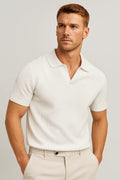 Casual Slim Polo Shirt-shirts > polo shirts > men's polo shirts-Laventaire-Laventaire
