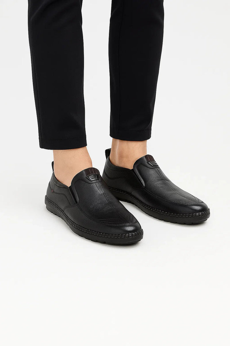 Casual Slip-On Loafers-footwear > loafers-Laventaire-Laventaire