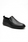 Casual Slip-On Loafers-footwear > loafers-Laventaire-Black-38-Laventaire