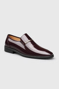 Casual Slip-On Loafers-footwear > loafers > slip-on loafers-Laventaire-Dark Brown-38-Laventaire