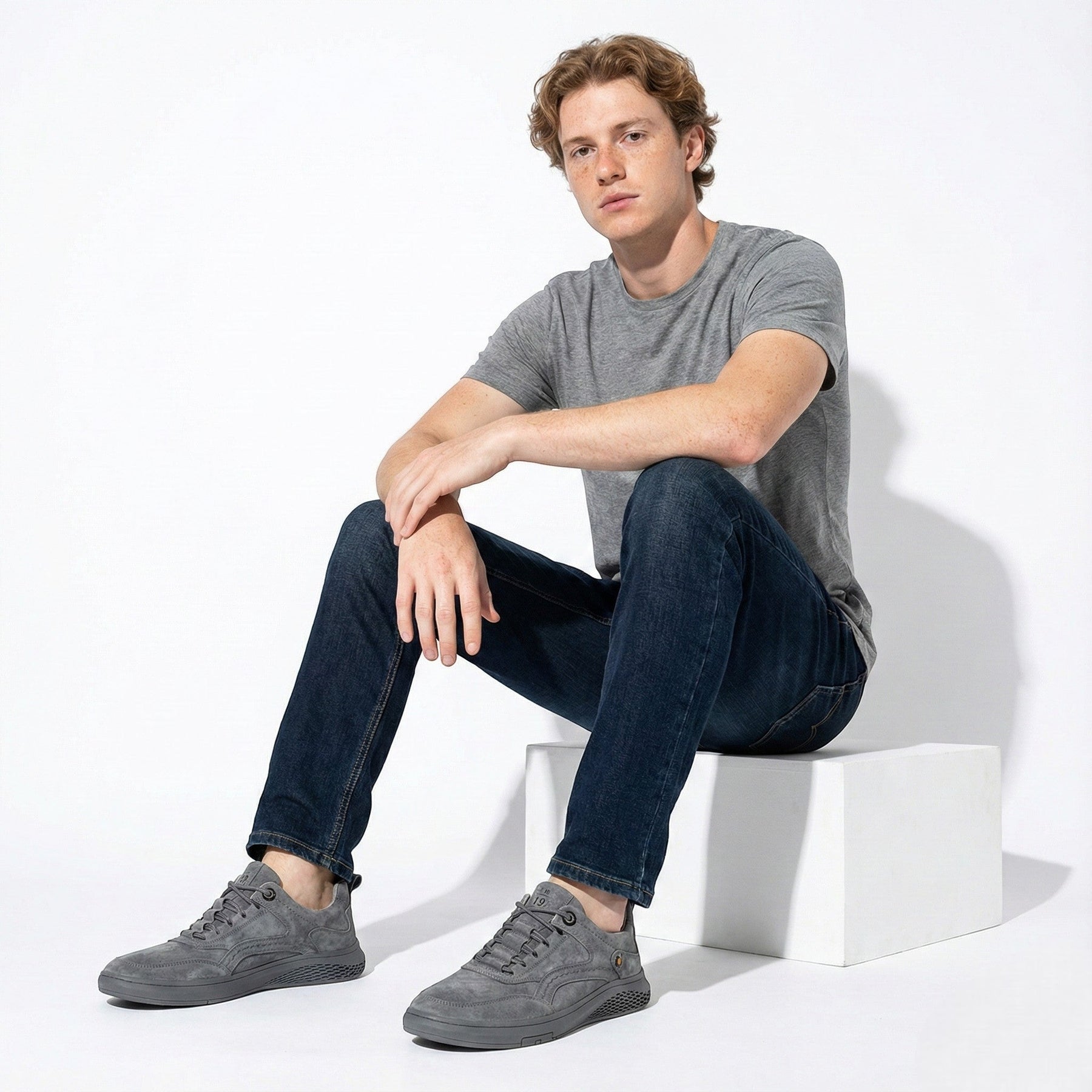 Casual Slip-On Sneakers-footwear > sneakers > slip-on sneakers-Laventaire-Laventaire