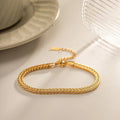 Casual Snake Chain Bracelet-jewelry > bracelets > chain bracelets-Laventaire-Laventaire