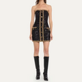 Casual Strapless Mini Dress-dresses > mini dress-Laventaire-Laventaire