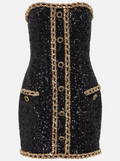Casual Strapless Mini Dress-dresses > mini dress-Laventaire-Laventaire