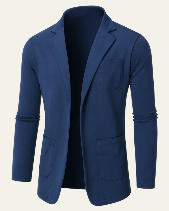 Casual Structured Blazer-blazers > casual blazer-Laventaire-Laventaire
