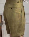 Casual Structured Shorts-shorts > structured shorts-Laventaire-Laventaire