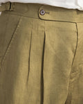 Casual Structured Shorts-shorts > structured shorts-Laventaire-Laventaire