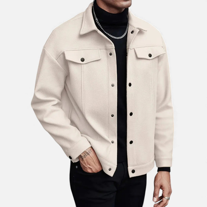 Casual Tailored Fit Jacket-jackets > casual jackets-Laventaire-Laventaire