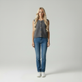 Casual Tailored Gilet Vest-vest > tailored gilet vest-Laventaire-Laventaire