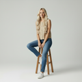Casual Tailored Gilet Vest-vest > tailored gilet vest-Laventaire-Laventaire