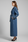 Casual Trench Coat-outerwear > trench coat-Laventaire-Laventaire