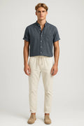 Casual Two-Piece Set-sets > two-piece set-Laventaire-Dark Gray-S-Laventaire
