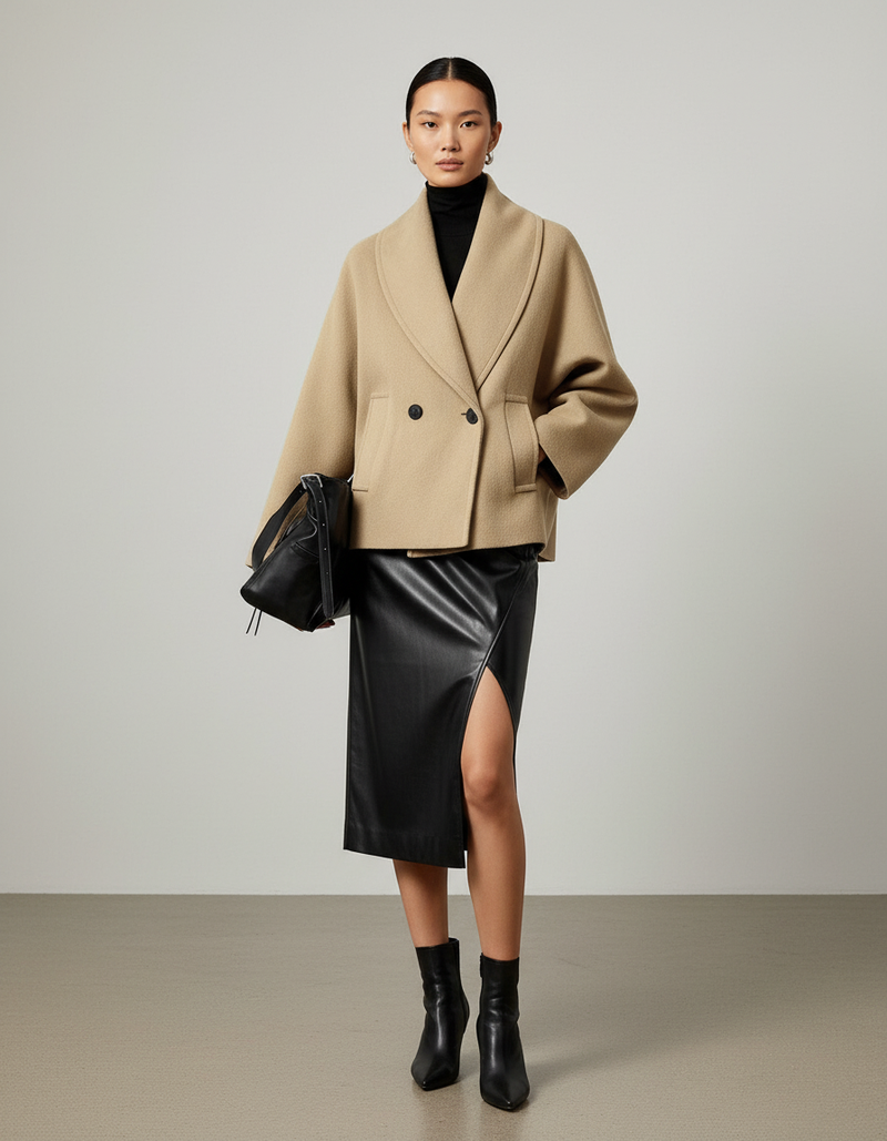 Casual V-Neck Jacket-jackets > casual jacket-Laventaire-Laventaire